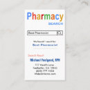Buscar funny vertical tarjetas de visita Farmacia