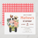 Buscar vaca de la granja invitaciones General y unisex