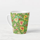 Buscar cachemira tazas Rojo