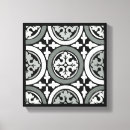 Buscar mosaico lienzos Gris