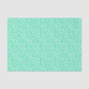 Buscar verde menta y blanco papel de seda Moderno