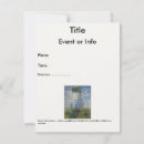 Buscar monet de claude invitaciones Pintar