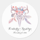 Buscar plumas tribales pegatinas Bohemio