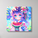 Buscar sandía lienzos Verano