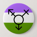 Buscar genderqueer chapas Botón