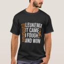 Buscar superviviente de la leucemia camisetas Sobreviviente