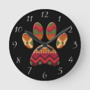Buscar colorido relojes de pared Cuadrados