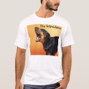 Buscar doberman negro camisetas Animal
