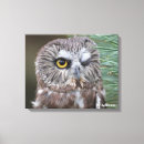 Buscar búho blanco lienzos Aves