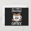 Buscar amo el chocolate postales Corazón