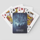 Buscar ojos azules barajas de cartas Lobo