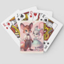 Buscar zorros barajas de cartas Día de san valentín