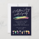 Buscar cóctel del día de fiesta invitaciones Para ella