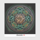 Buscar nudo celta pegatinas Irlandés