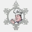 Buscar gourmet adornos Cocinero