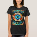 Buscar simétricas camisetas Geométrico