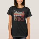 Buscar hecho en 1980 camisetas Viejo