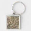 Buscar mapa de irlanda llaveros Mano