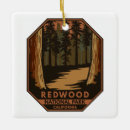 Buscar leña adornos Parque nacional de redwood