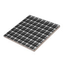 Buscar blanco y negro a cuadros azulejos Tartán