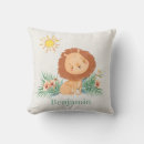 Buscar león lindo cojines Cualquier niño