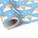 Buscar gotas papel de regalo Nubes