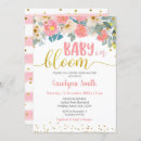 Buscar peach and gold invitaciones Floral