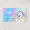 Buscar unicorn tarjetas de visita Colorido