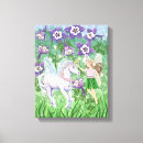 Buscar unicornio lienzos Flores
