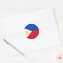 Buscar filipino pegatinas Rojo