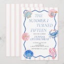 Buscar del verano invitaciones de cumpleaños Chica