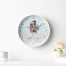 Buscar mano relojes de pared Recién casados