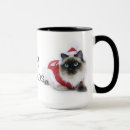 Buscar gato del ragdoll tazas Navidad