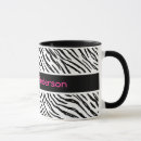 Buscar tigre blanco tazas Blanco y negro