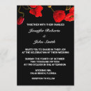 Buscar negro rojo boda invitaciones Parejas