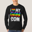 Buscar amo a mi hijo gay camisetas Arcoiris