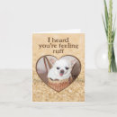 Buscar perro enfermo tarjetas Animar