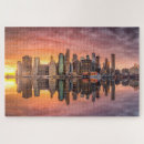 Buscar rascacielos puzzles Puesta de sol