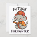 Buscar pequeño bombero postales Primer respondedor