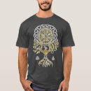 Buscar vegvísir camisetas Compás de vikingo