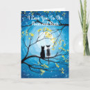 Buscar amo mi gato tarjetas General y unisex