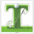 Buscar pelota de golf pegatinas Logotipo