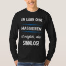 Buscar masajista camisetas Decir