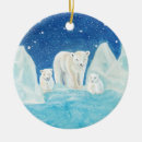 Buscar osos polares adornos Navidad