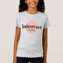 Buscar introvertido camisetas Divertido