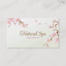 Buscar flor cerezo de tarjetas de visita Floral