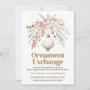 Buscar intercambio del ornamento invitaciones Para ella