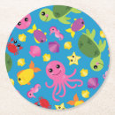 Buscar animales de mar posavasos Cumpleaños