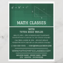 Buscar matemáticas flyers Tutor de matemáticas