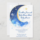 Buscar moon and stars invitaciones baby shower Elegante
